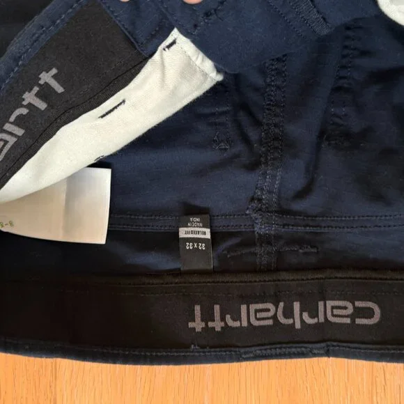 Carhartt Steel Relaxed Fit Double Front Multi-Pocket Cargo Trousers - Picture 10 of 11